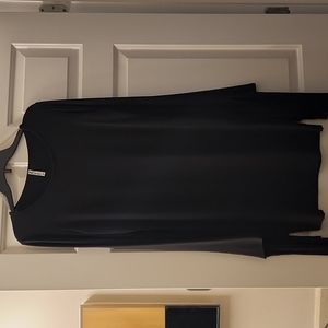 Fringe bodycon mini dress.